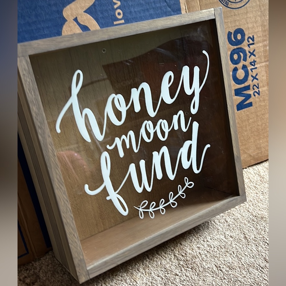 Honeymoon Fund Decor Box